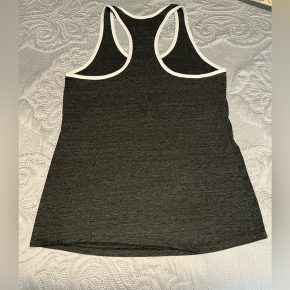 The North Face Black Graphic Fitted Tank Top - Picture 2 of 6